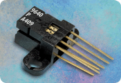 AEDS-9640-210, Миниатюрный модуль 2-х канального цифрового оптического инкрементного кодера для вертикального монтажа (прямые выводы)